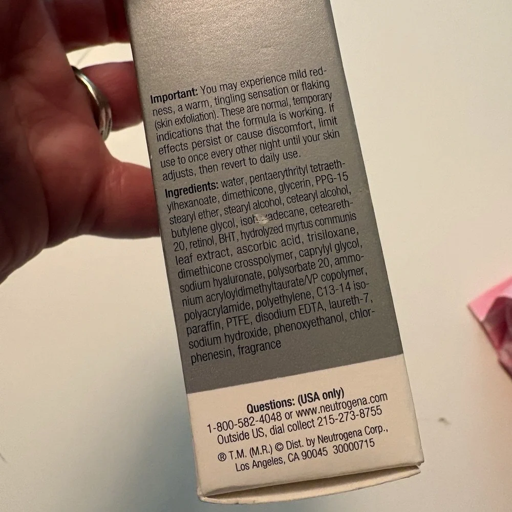 Neutrogena Rapid Tone Repair Night Moisturizer 1 Oz New